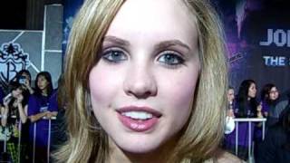 Meaghan Martin at JB movie premiere [upl. by Lierbag]