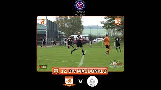 DIV MACDONALD V ROYAL ALBERT FC FRIENDLY OCT 24 [upl. by Vento360]