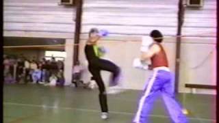 demonstration savate 1990 rps boxe [upl. by Rafaj]