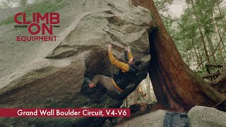 Squamish Bouldering Circuit with Ethan Salvo amp Dylan Hardy [upl. by Kurys]