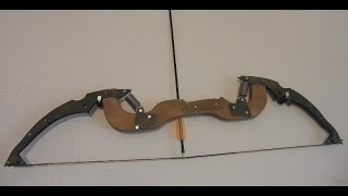 Tutorial Powerful but simple bow SPRING POWERED [upl. by Miharbi]