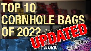 Top 10 Cornhole Bags of 2022  August Edition [upl. by Llenram]