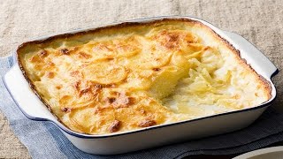 Scalloped Potatoes and Ham Recipe  How to Make Homemade Scalloped Potatoes and Ham Recipe [upl. by Eenrahc]