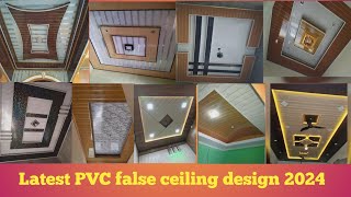 Latest PVC False Ceiling Design 2024 PVC CEILING  False Ceiling Design 🏤 [upl. by Alyakam558]