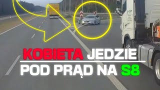 KOBIETA JEDZIE POD PRĄD NA S8 [upl. by Onder15]