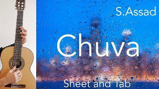 Chuva Sérgio Assad Performance Tutorial with Sheet and Tab [upl. by Ycats140]