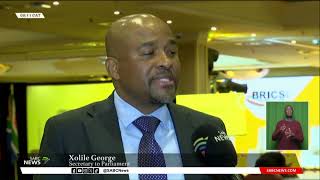 SA hosts 9th BRICS Parliamentary Forum Assembly  Day 1 Xolile George [upl. by Anestassia]