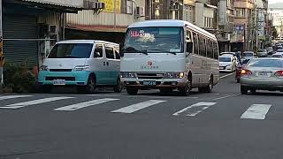 20241008 捷乘客運5630 中山路轉彎 交會 國光客運1820 MOV 8267 [upl. by Lefty]