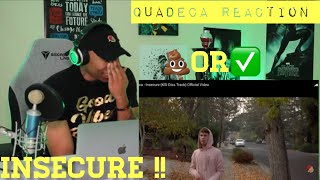 Quadeca Insecure KSI Diss Track REACTION [upl. by Wolk]