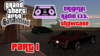 GTA SA Original Radio Extended Showcase PART 1 [upl. by Laohcin874]