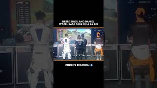 Pierres reaction to Max Verstappen pole position in Mexico 🥶 [upl. by Kram]