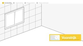 Wandtegels zetten  stap voor stap uitgelegd  Doehetzelf [upl. by Schuyler]