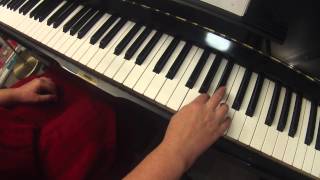 D melodic minor scale  2 octaves on piano  right hand  SLOW [upl. by Dettmer]