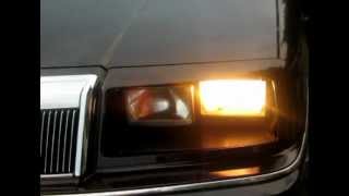 Chrysler LeBaron  Headlamp Cover and Brake  Turn Signal [upl. by Oberon563]