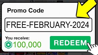 This SECRET Promo Code Gives FREE ROBUX Roblox February 2024 [upl. by Gibeon]