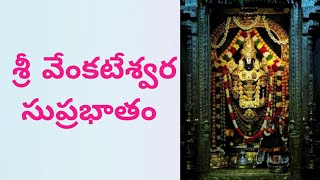 Sri Venkateshwara Suprabhatam with Telugu Lyrics  Kausalya Supraja Rama  venkateswara Suprabhatam [upl. by Venator]