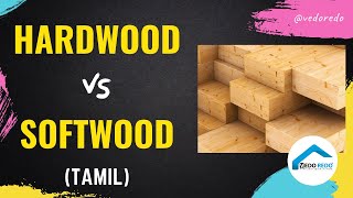 Difference Between Hardwood vs Softwood Tamil [upl. by Nellie]