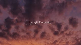 Teddy Adhitya  Langit Favoritku Official Lyric Video [upl. by Weidman119]