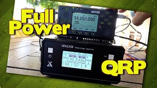 Pull Double Duty with your QRP Ham Radio Xiegu XPA125B Review [upl. by Yenruoj]