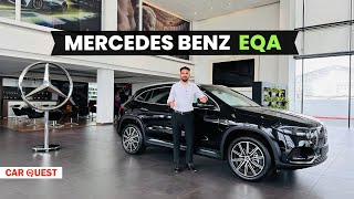 All New Mercedes Benz EQA 250 Walkaround  Car Quest [upl. by Aikemahs]