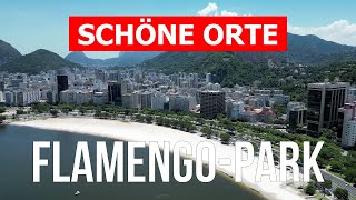 FlamengoPark in 4k Brasilien Rio de Janeiro zu besuchen [upl. by Ydnem]