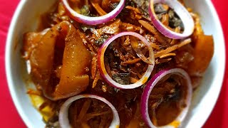 HOW TO MAKE NKWOBI  NIGERIAN RECIPE NARRATED IN PIDGIN ENGLISH [upl. by Andres]