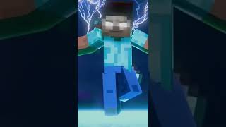 Stive VS Herobrine100kfans minecraftshorts [upl. by Klimesh915]