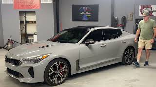 2018 KIA Stinger GT1  Going to start Time Trials soon [upl. by Ahsait663]