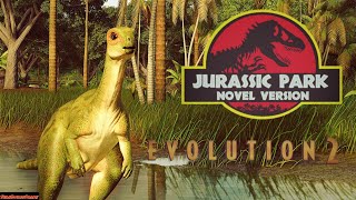 How To Build Jurassic Park  Novel Version  Part 2 Hypsilophodont Highlands  JWE2 Sandbox Park [upl. by Nilam380]