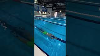 25 METRE SUALTI TEK NEFES SERBEST AYAK ÇALIŞMASI swim swimming yüzme sport sports swimmingpool [upl. by Niwdla758]