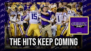 Myles Brennan transfers updates on recruiting and coaching search  LSU Tigers football Geaux247 [upl. by Zima]