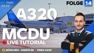 AIRBUS COCKPIT LIVE 👨‍✈️ 🎬FOLGE 14  🛫 FRANKFURT  MÜNCHEN  💡 MCDU TUTORIAL  🎧VATSIM EVENT [upl. by Bradway438]