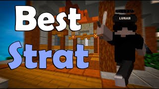 The Best Strategy For Solo  Hypixel Bedwars Commentary [upl. by Curkell]