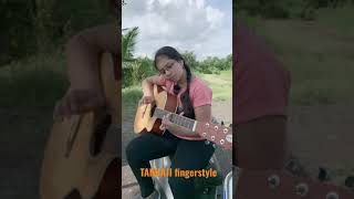 Tanhaji Fingerstyle  cover by Anushka Mhatre  BGM  2021  Tanhaji movie song [upl. by Alamat]