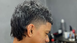 Detail mullet tutorial 💈 [upl. by Nahtanoj352]