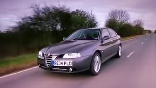 Alfa 166  Car Review  Top Gear [upl. by Anaher508]