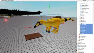 Roblox How to make a dinosaur npc 2019 pt2 [upl. by Ikeda484]