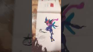 Ash bond form greninja 😈😡😈 [upl. by Nairrad]