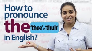 How to Pronounce quotthequot in English  English Pronunciation amp Grammar lesson [upl. by Sissel97]