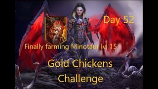 Training Clan Boss team  Day 52 Gold Chickens Challenge Raid Shadow Legends [upl. by Lars258]