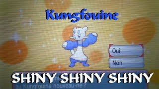 First on Youtube Pokemon Rubis Oméga  Masuda Shiny Kungfouine  Mienfoo [upl. by Laved]