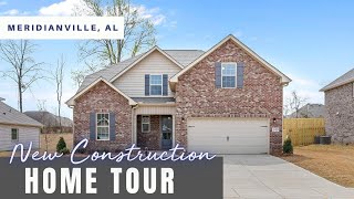 New Construction Home Tour  Huntsville Alabama Area  Meridianville [upl. by Gilberto]