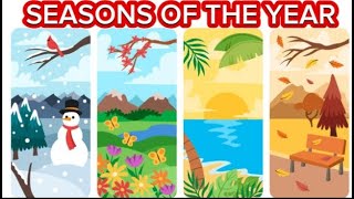 seasons for kids  seasons song  seasons of the year  seasons  four seasons  4 seasons  kids [upl. by Burkle]