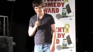 Ed Patrick  Chortle Student Comedy Award 2013 Newcastle Heat [upl. by Kumagai]