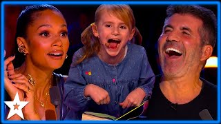 8 Year Old Jessica SHOCKS The Judges With UNBELIEVABLE Animal Impressions in an UNEXPECTED Audition [upl. by Nifled]