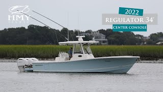 2022 Regulator 34 Center Console  For Sale with HMY Yachts [upl. by Fagaly]