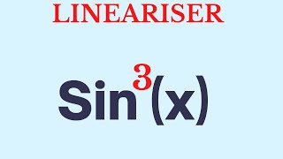 LINEARISER Sin3 x [upl. by Nievelt285]