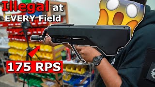 175RPS625FPS CRAZIEST AIRSOFT GUN youve never heard of INSANE REACTIONS [upl. by Clute]