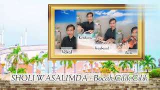 SHOLI WASALIMDA  Bocah Cilik Cilik  Cover by Ilham  Qasidah Version [upl. by Egor]