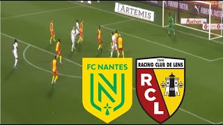 RC Lens 32 FC Nantes Résumé du match  Ligue 1 20242025 [upl. by Aeriel]